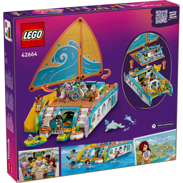  LEGO®  Friends - Calatoria aventuroasa cu barca (42664), 685 piese [3]