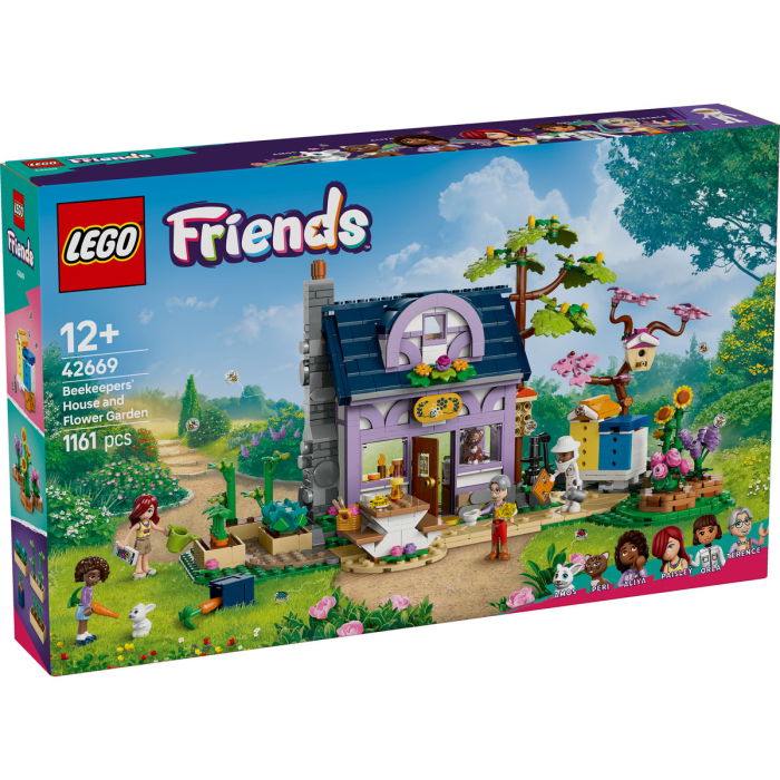  LEGO®  Friends - Casa apicultorilor si gradina cu flori (42669), 1161 piesa  [2]