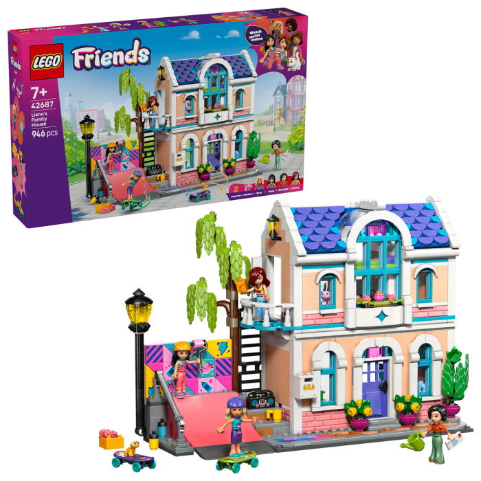 LEGO® Friends -  Casa familiei lui Liann (42687), 946 piese [1]