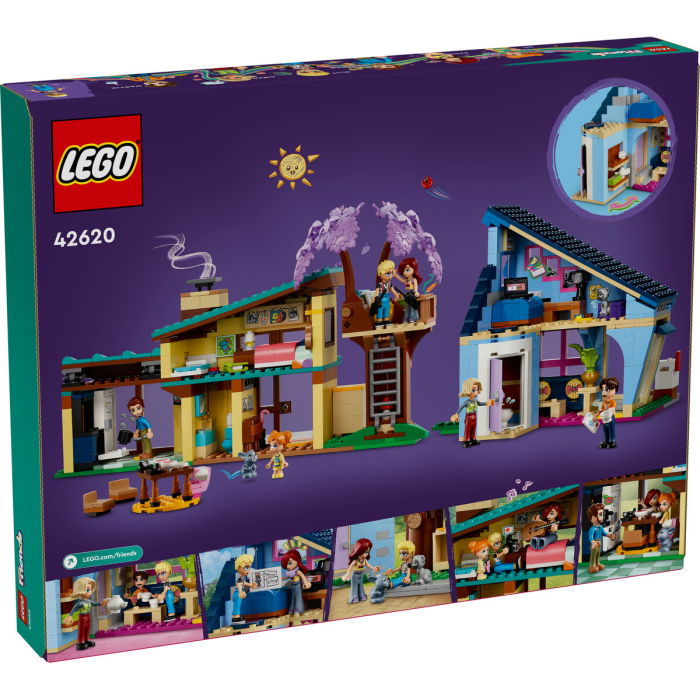  LEGO®  Friends - Casele lui Olly si Paisley (42620), 1126 piese [3]