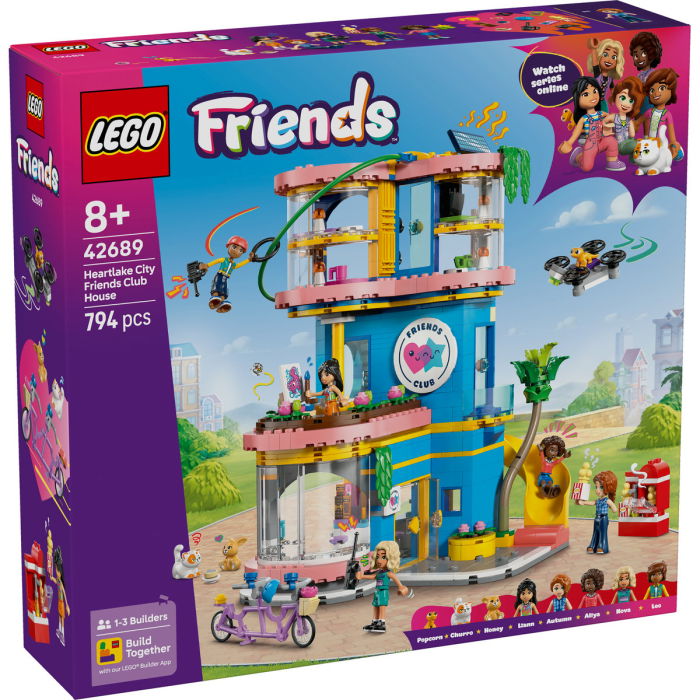 LEGO® Friends - Clubul prietenilor din orasul Heartlake (42689), 794 piese [2]