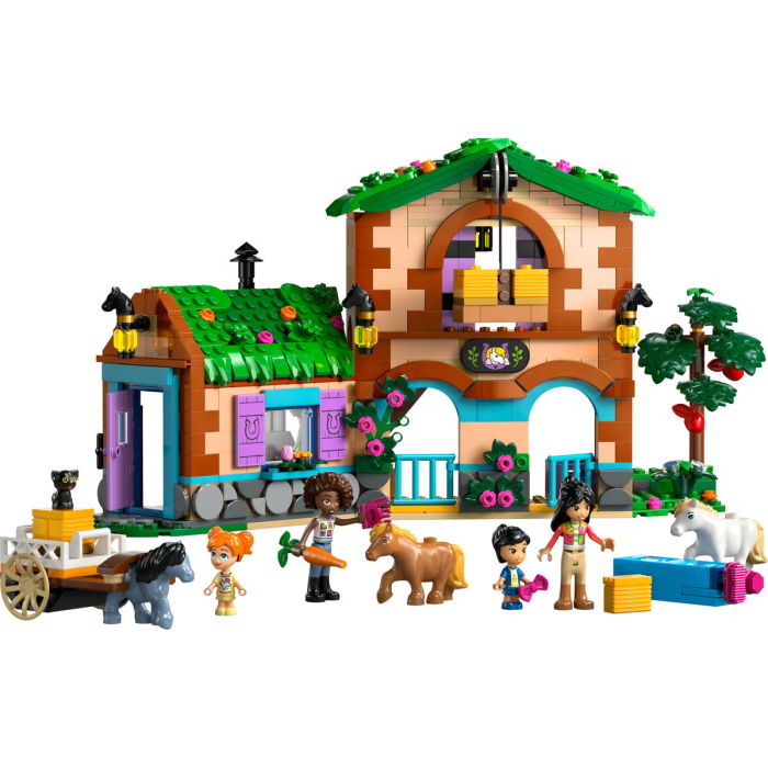 LEGO®  Friends - Ferma si grajd pentru ponei (42654), 727 piese [9]