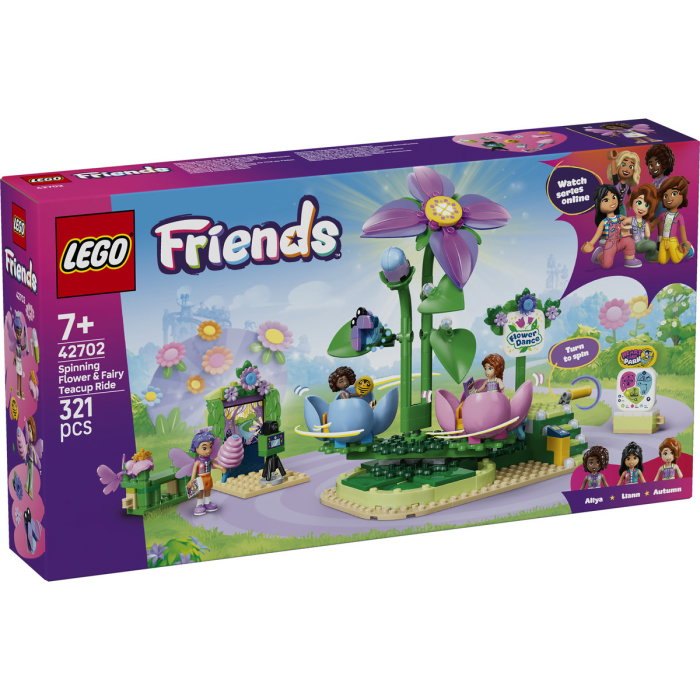 LEGO® Friends - Floare rotitoare si ceasca pentru zane (42702), 321 piese [2]