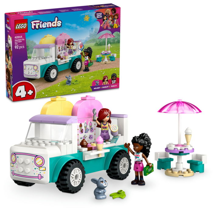  LEGO®  Friends - Furgoneta de inghetata in orasul Heartlake (42644), 92 piese [1]