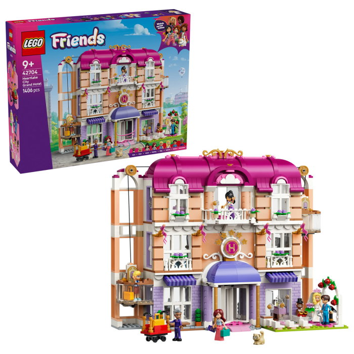 LEGO® Friends - Grand Hotel din orasul Heartlake (42704), 1406 piese [1]