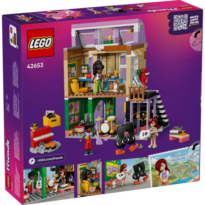 LEGO®  Friends - Magazin de muzica si apartament (42653), 483 piese [3]