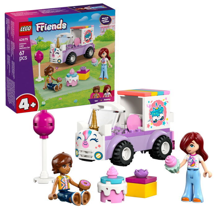 LEGO® Friends -  Masina-unicorn pentru livrare de torturi (42675), 67 piese [1]
