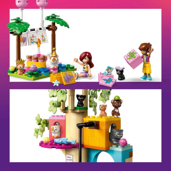 LEGO® Friends - Petrecere de ziua de nastere a pisicii si casuta in copac (42666), 321 piese [6]