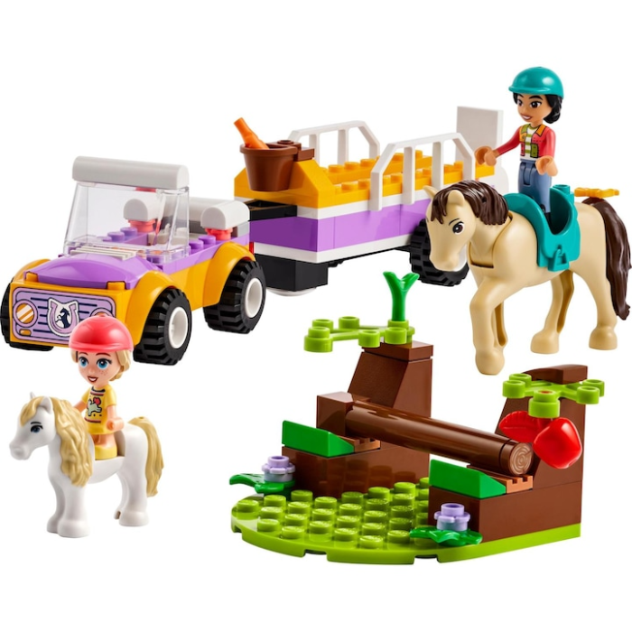 LEGO® Friends - Remorca cu cal si ponei (42634), 105 piese [2]