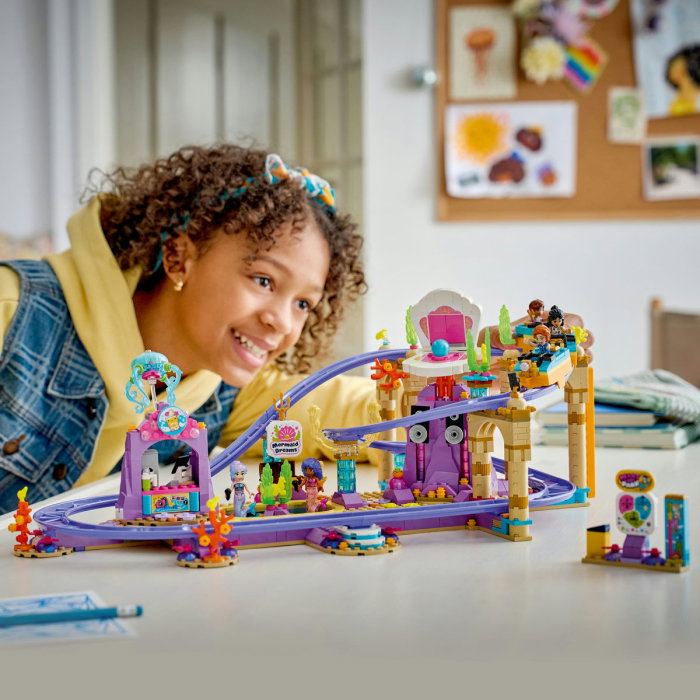 LEGO® Friends - Roller-coaster cu sirene (42703), 864 piese [4]