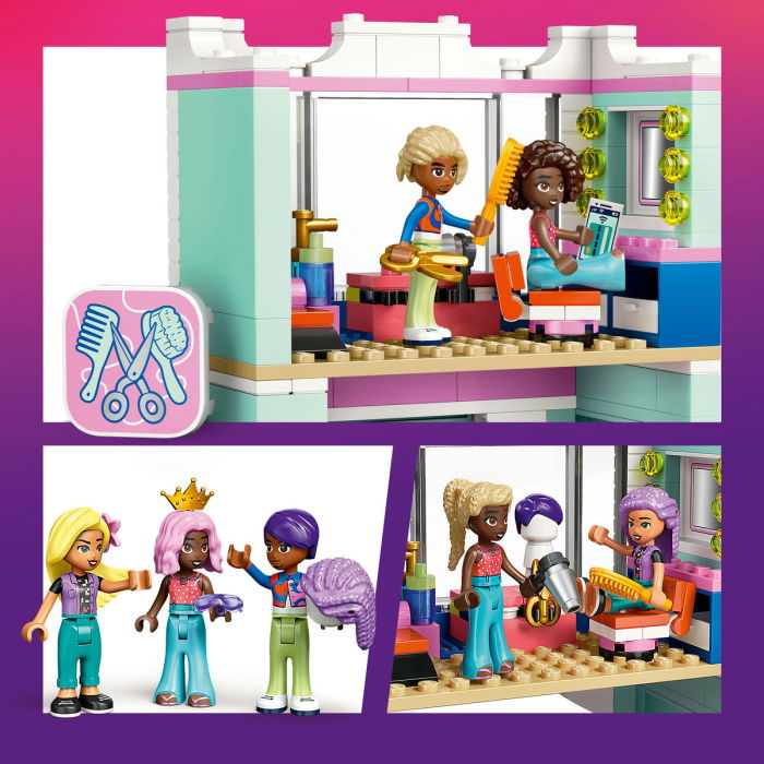  LEGO®  Friends - Salon de coafura si magazin de accesorii (42662), 347 piese [4]