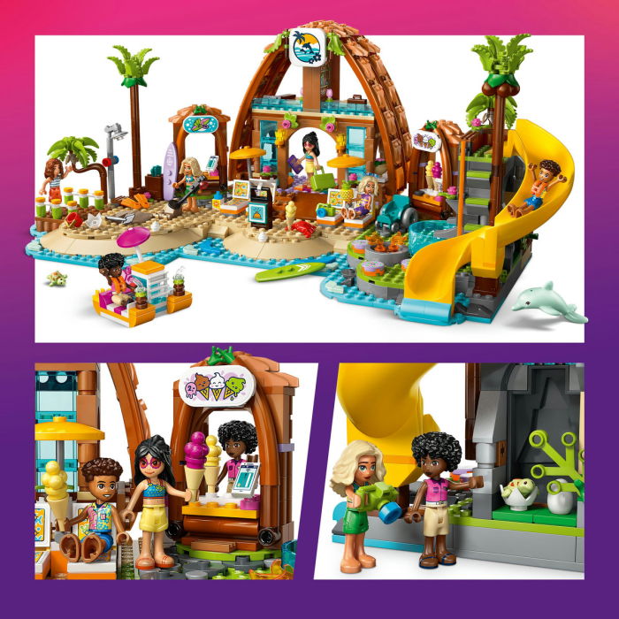 LEGO® Friends - Statiune de pe litoral pentru vacanta cu familia (42673), 1140 piese [5]