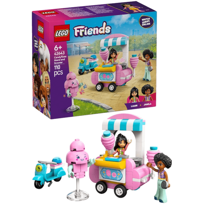 LEGO® Friends - Taraba cu vata de zahar si scuter (42643), 110 piese [2]
