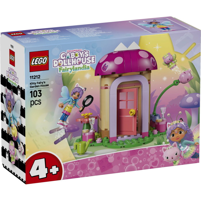 LEGO® Gabby s Dollhouse - Casuta din gradina a Miau-Zanei (11212), 103 piese [2]