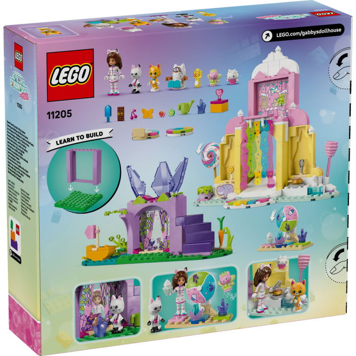 LEGO® Gabby s Dollhouse -  Muntele de dulciuri si gradina Miau-Zanei (11205), 263 piese [3]