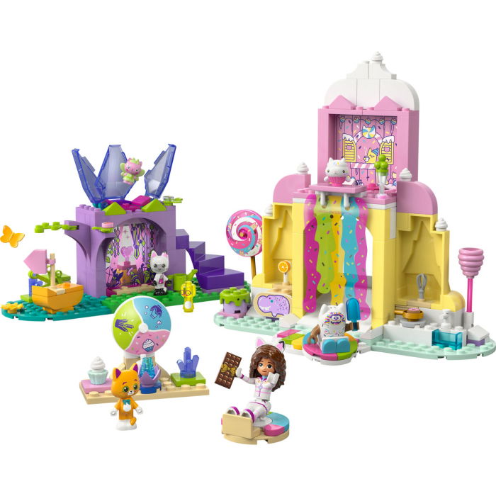 LEGO® Gabby s Dollhouse -  Muntele de dulciuri si gradina Miau-Zanei (11205), 263 piese [9]