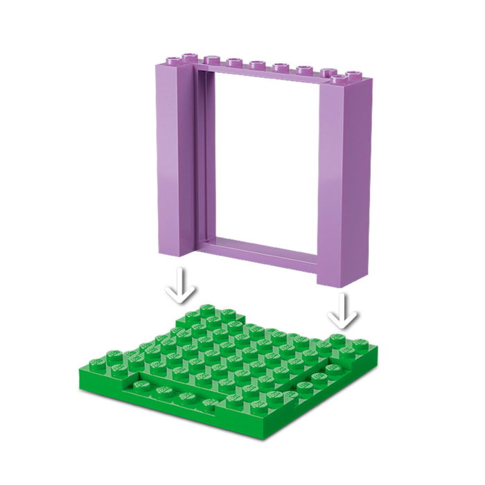 LEGO® Gabby s Dollhouse -  Muntele de dulciuri si gradina Miau-Zanei (11205), 263 piese [4]