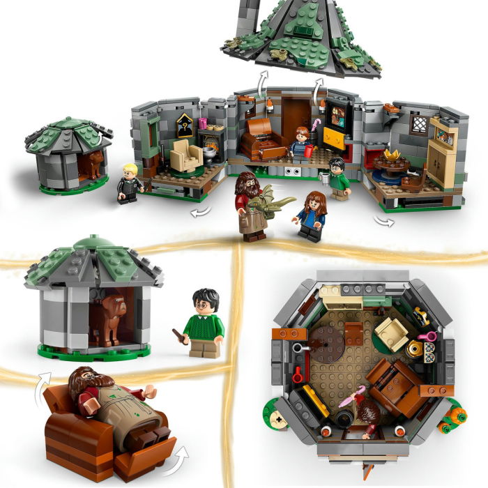  LEGO®  Harry Potter - Coliba lui Hagrid (76428), 896 piese [8]