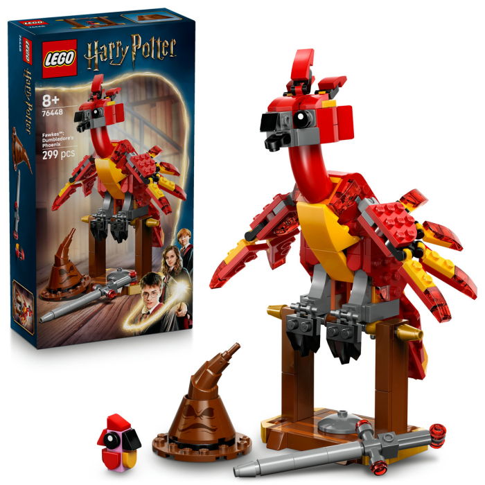  LEGO®  Harry Potter - Fawkes: Phoenixul lui Dumbledore (76448), 299 piese [1]