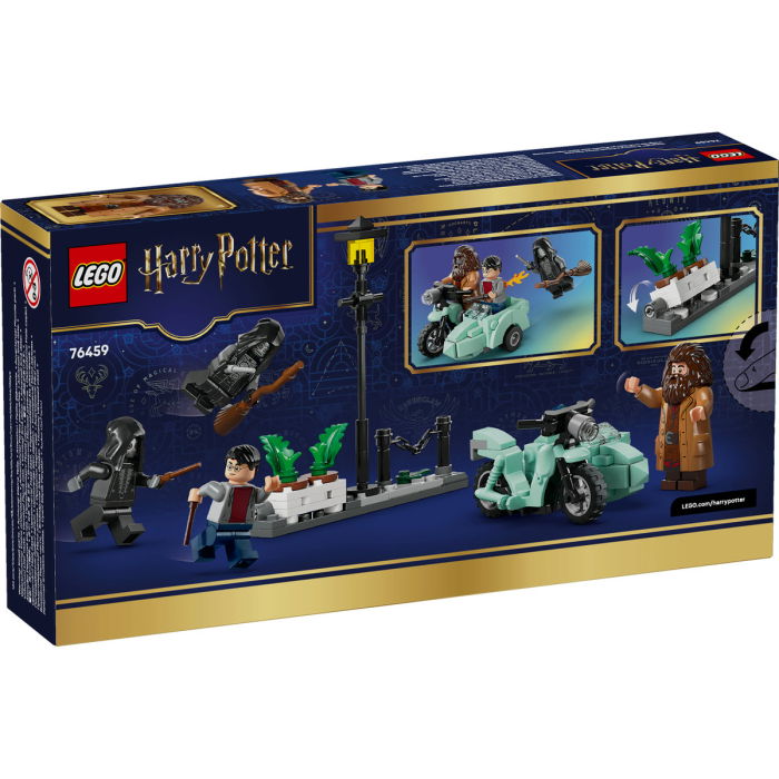 LEGO® Harry Potter - Hagrid™ si Harry in fuga de pe Aleea Boschetelor (76459), 124 piese [3]