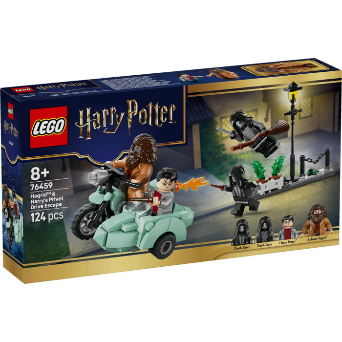 LEGO® Harry Potter - Hagrid™ si Harry in fuga de pe Aleea Boschetelor (76459), 124 piese [2]