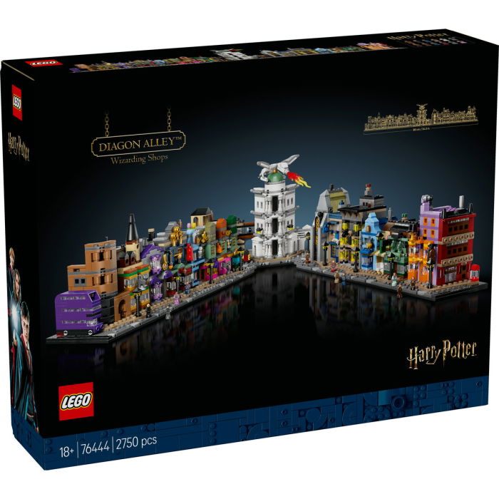  LEGO®  Harry Potter - Magazine vrajitoresti pe Diagon Alley (76444), 2750 piese [2]