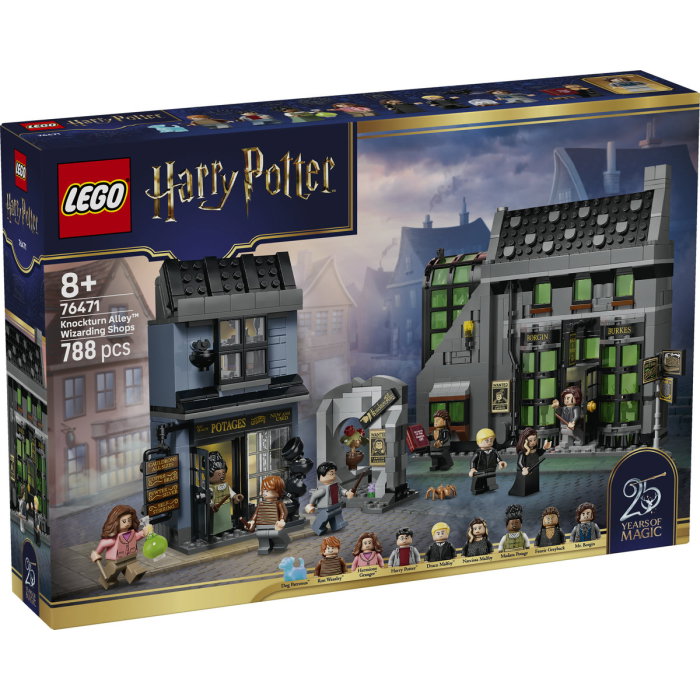 LEGO® Harry Potter - Magazinele de vrajitorii de pe Aleea Nocturna (76471), 788 piese [2]