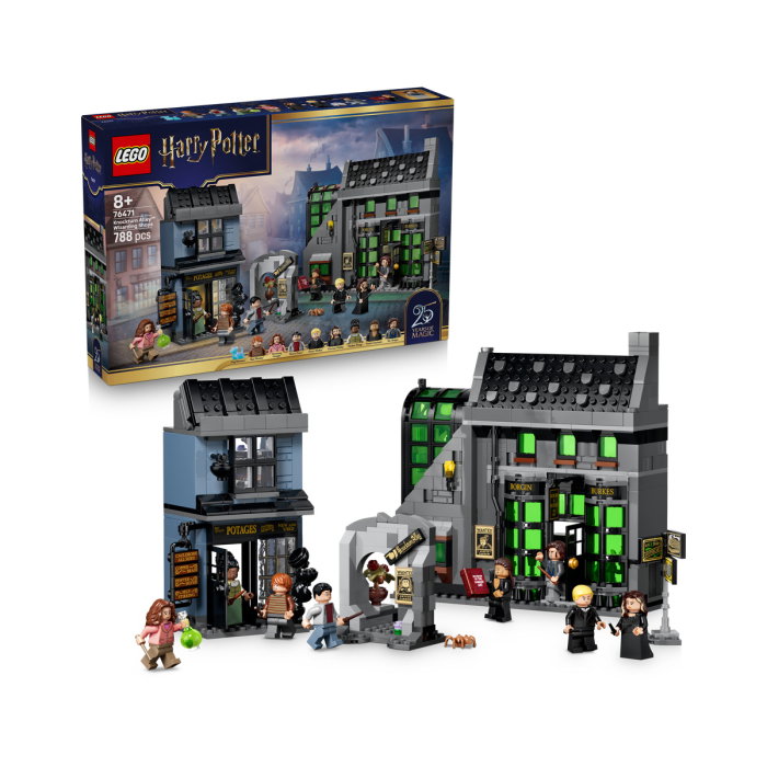 LEGO® Harry Potter - Magazinele de vrajitorii de pe Aleea Nocturna (76471), 788 piese [1]