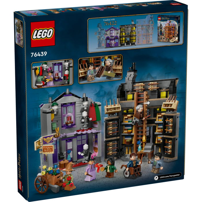 LEGO®  Harry Potter - Ollivander si magazinul de haine al lui Madam Malkin (76439), 744 piese [3]