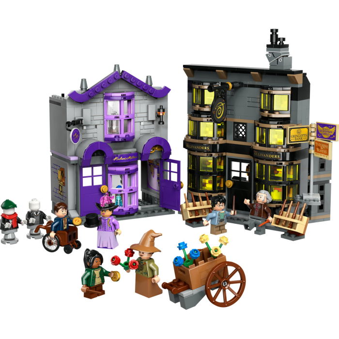 LEGO®  Harry Potter - Ollivander si magazinul de haine al lui Madam Malkin (76439), 744 piese [7]