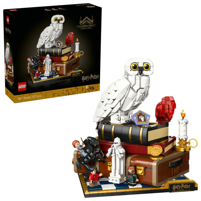 LEGO® Harry Potter - Piatra filosofala – Editie de colectie (76466), 1571 piese [1]