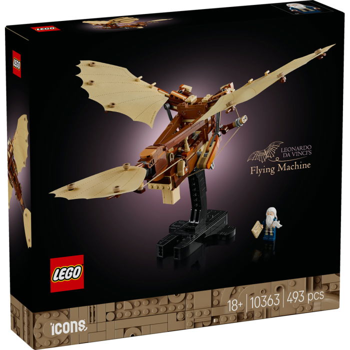  LEGO®  Icons (Creator Expert) - Masina zburatoare a lui Leonardo da Vinci (10363), 493 piese [9]