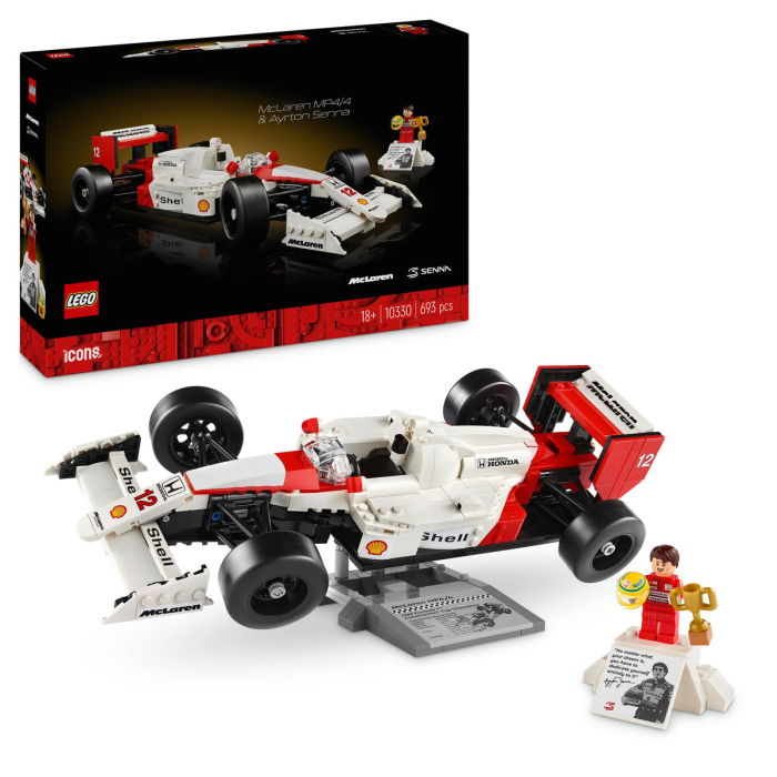  LEGO®  Icons (Creator Expert) - McLaren MP4/4 si Ayrton Senna (10330), 693 piese [1]