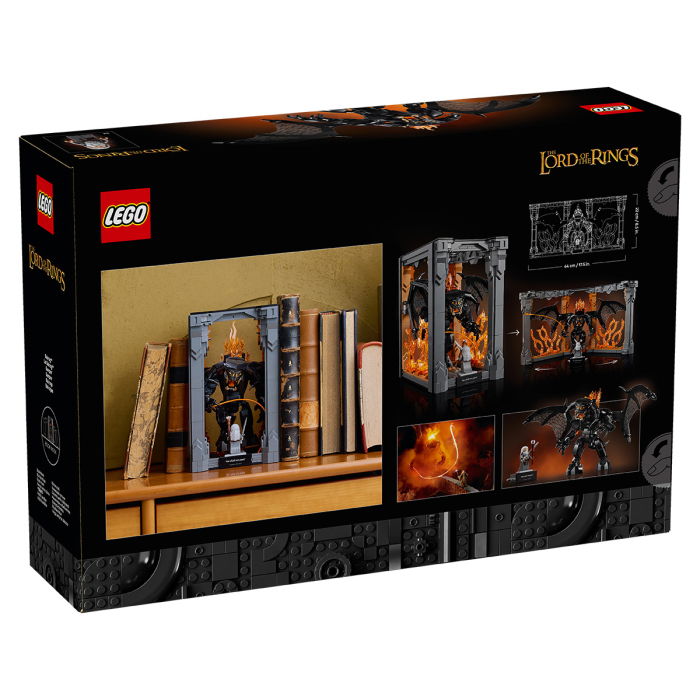  LEGO®  Icons (Creator Expert) - Stapanul inelelor: Diorama pentru biblioteca cu un Balrog (10367), 1201 piesa  [3]