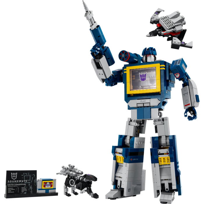 LEGO®  Icons (Creator Expert) - Transformers: Soundwave (10358), 1505 piese [9]