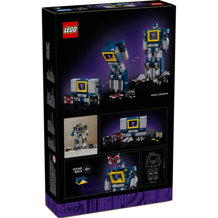 LEGO®  Icons (Creator Expert) - Transformers: Soundwave (10358), 1505 piese [3]