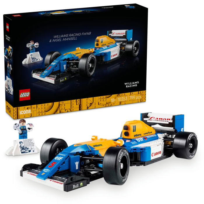  LEGO®  Icons (Creator Expert) - Williams Racing FW14B si Nigel Mansell (10353), 799 piese [1]