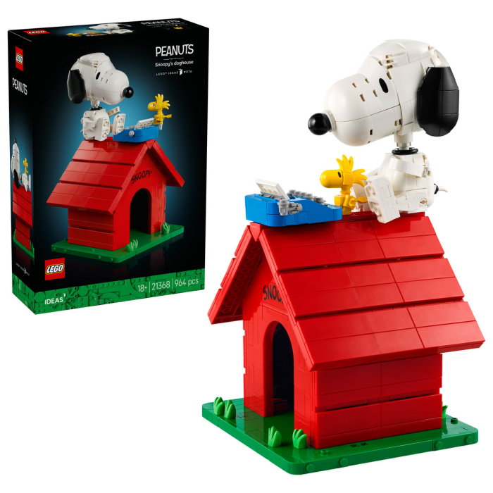 LEGO® Ideas - Peanuts: Casuta lui Snoopy (21368), 964 piese [1]