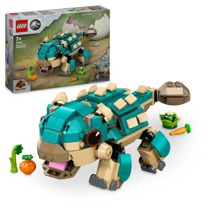 LEGO® Jurassic World - Bebelusa Bumpy: Ankylosaurus (76962), 358 piese [1]