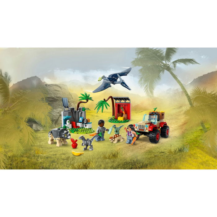  LEGO®  Jurassic World - Centrul de salvare al puilor de dinozaur (76963), 139 piese [10]