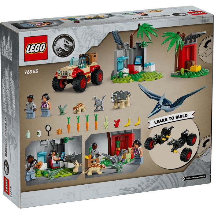  LEGO®  Jurassic World - Centrul de salvare al puilor de dinozaur (76963), 139 piese [3]