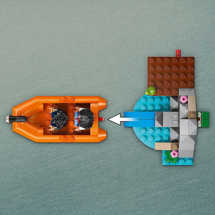 LEGO® Jurassic World - Evadare pe rau din calea unui T. rex (76975), 199 piese [8]