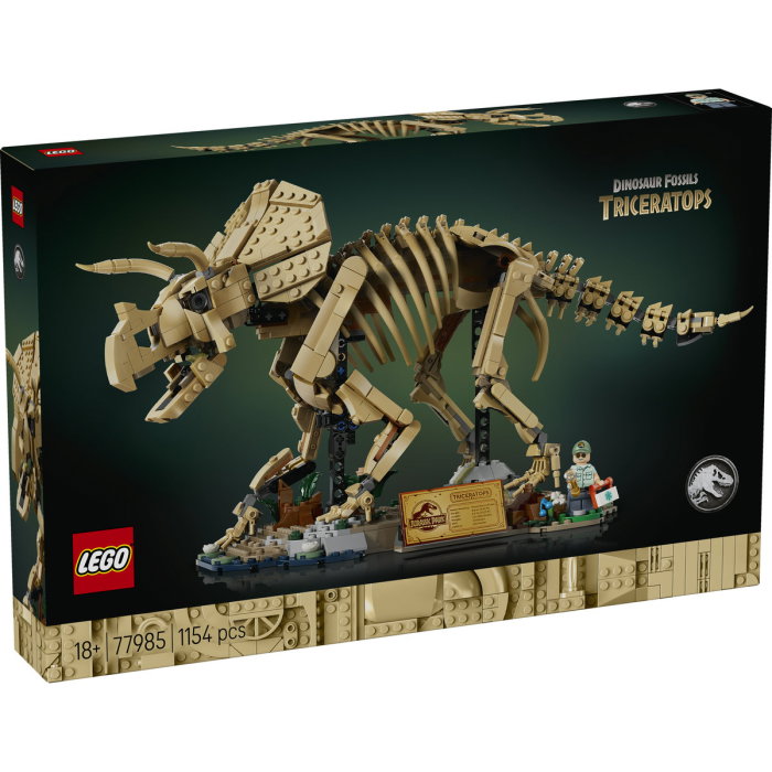 LEGO® Jurassic World - Fosile de dinozaur: Triceratops (77985), 1154 piese [2]