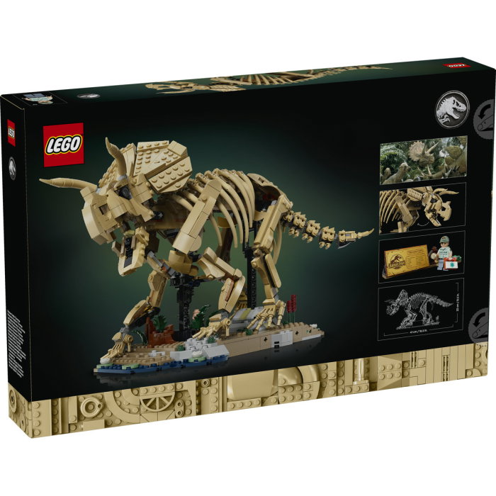 LEGO® Jurassic World - Fosile de dinozaur: Triceratops (77985), 1154 piese [3]