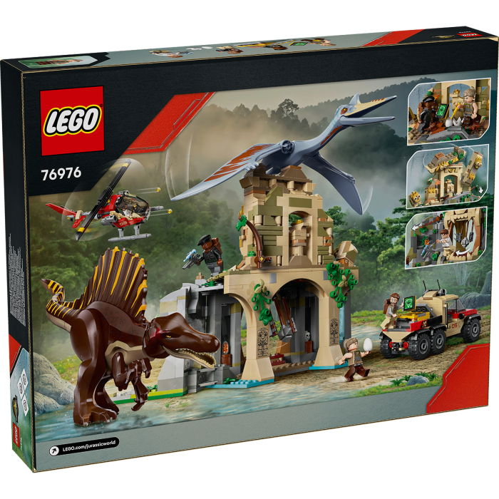 LEGO® Jurassic World -  Misiune aeriana cu Spinosaurus si Quetzalcoatlus (76976), 984 piese [3]
