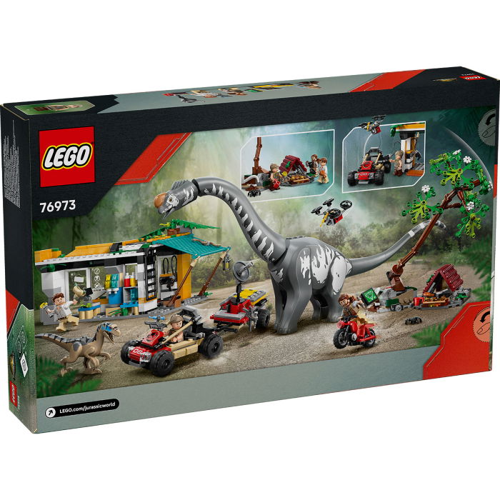 LEGO® Jurassic World - Misiune de urmarire a unui Velociraptor si a unui Titanosaurus (76973), 582 piese [3]