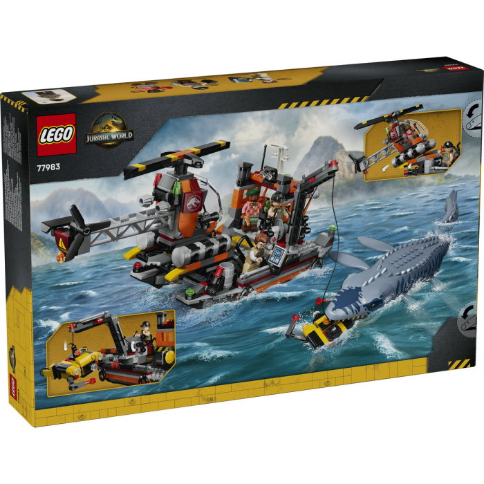 LEGO® Jurassic World - Un Mosasaurus ataca o barca (77983), 703 piese [3]