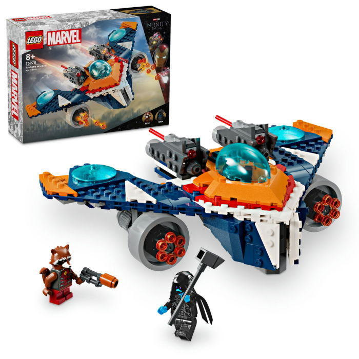  LEGO®  Marvel Super Heroes - Avionul de lupta al lui Rocket vs Ronan (76278), 290 piese [1]
