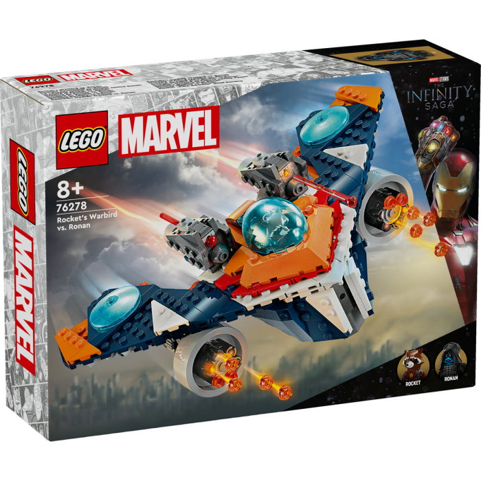 LEGO®  Marvel Super Heroes - Avionul de lupta al lui Rocket vs Ronan (76278), 290 piese [2]