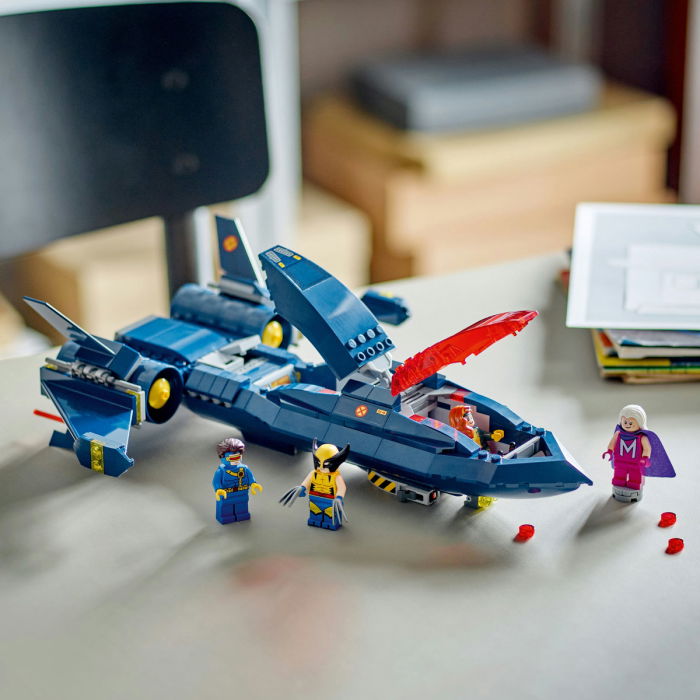 LEGO®  Marvel Super Heroes - Avionul X-Jet al X-Men (76281), 359 piese [6]